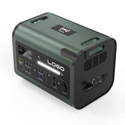 2200W Solar Generator Portable Power Station for AC/DC/PV Charging and Large Capacity