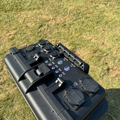 ABS Alloy Pull Rod Pulley 6000W 7000W 220V Portable LiFePO4 Battery Generator for Fast Charging