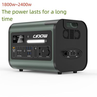 Camping Power Station with Solar and AC Charge Output Voltagefluctuation Range -5%-5%