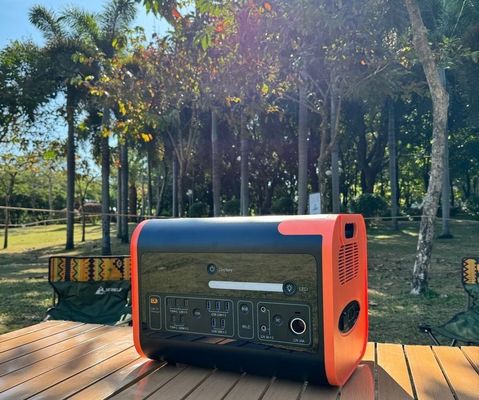 1800W 2000W 2200W Portable Power Station 2kw with Lithium LiFePO4 Battery AT22 Black