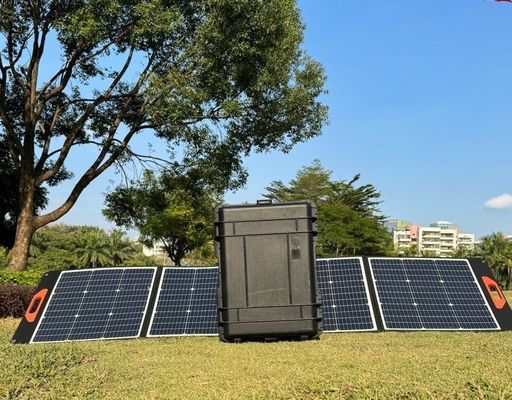 8000W Peak Power LiFePO4 Lithium Cell Portable Solar Generator for Outdoor Activities