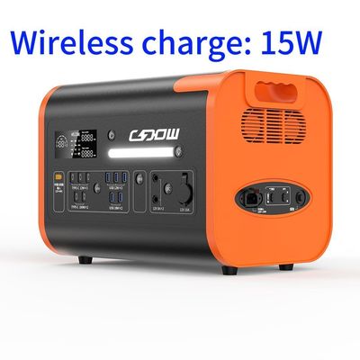2200W Portable Generator with AC/DC 230V Output Power Bank and Wireless Charging 15W