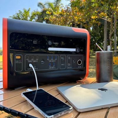 2200W Portable Generator with AC/DC 230V Output Power Bank and Wireless Charging 15W