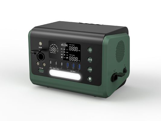 600W Solar Generator Portable Power Station HT06 600Wh with AC Output 110V/230V