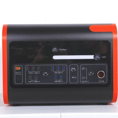 15W Wireless Charging Emergency Solar Power Station for Outdoor Camping and Travel