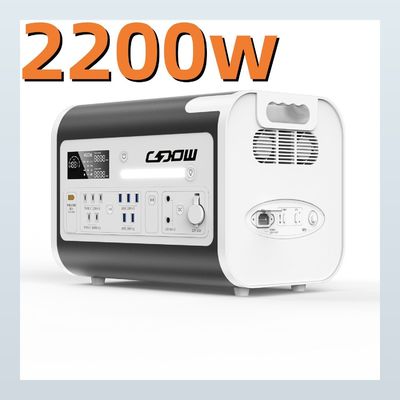 AT22 Outdoor Portable Power Station with Panel AC Output and Lithium Iron Phosphate Battery