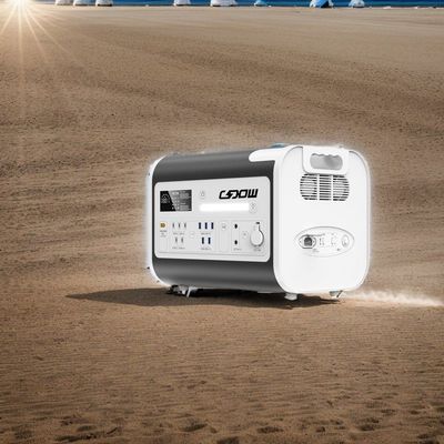 AT22 Outdoor Portable Power Station with Panel AC Output and Lithium Iron Phosphate Battery