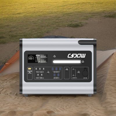 AT22 Outdoor Portable Power Station with Panel AC Output and Lithium Iron Phosphate Battery