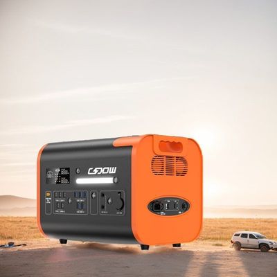 Outdoor/Camping/Home LiFePO4 Battery Power Station with Wireless Charging and AC Output