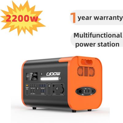 ODM OEM AC Output Voltage 100V-120V/220V-240V Home Outdoor Solar Generator for Camping