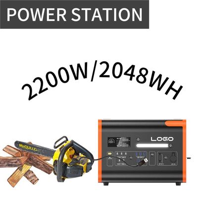 1500W Portable Mobile Generator Solar Power Station Fast Charge Uninterrupted Power Supply