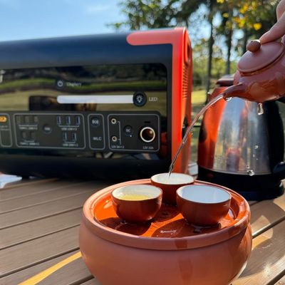 1500W Portable Mobile Generator Solar Power Station Fast Charge Uninterrupted Power Supply
