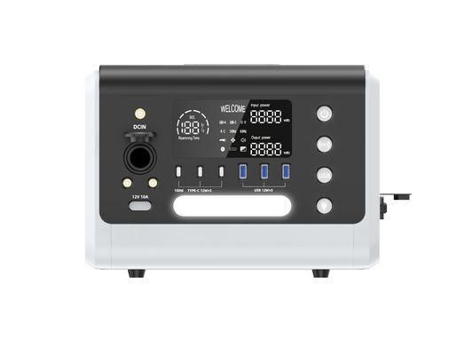 600W Solar Power Station Portable High Power AC Supply with 12W*3 USB Output and HT06