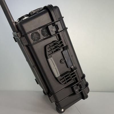 3000W Portable Solar Power Station with High Power Output and Large Capacity in Black