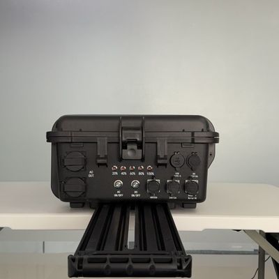 3000W Portable Solar Power Station with High Power Output and Large Capacity in Black