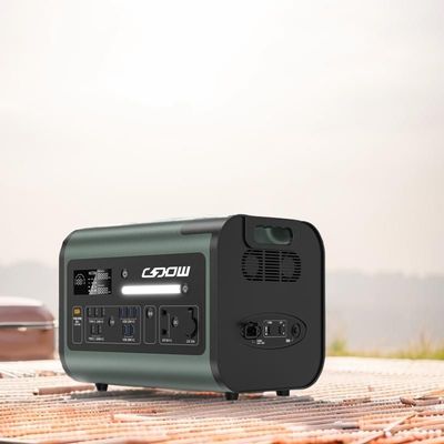 LiFePO4 Battery Emergency Camping Solar Generator 1000W 2200W Portable Power Station