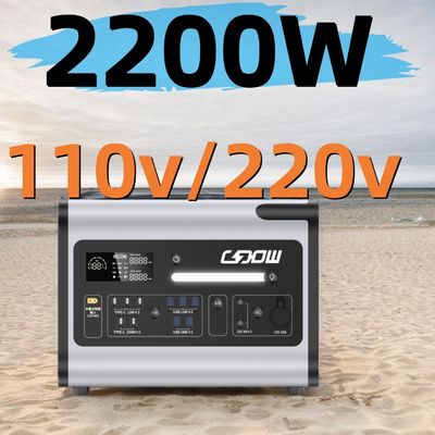 2000W Solar Power Station for Family Emergency LiFePO4 Battery and Safe BMS Protection