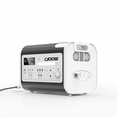 2000W Portable Power Station LiFePO4 Safe Battery Storage with Solar Charging and Mains