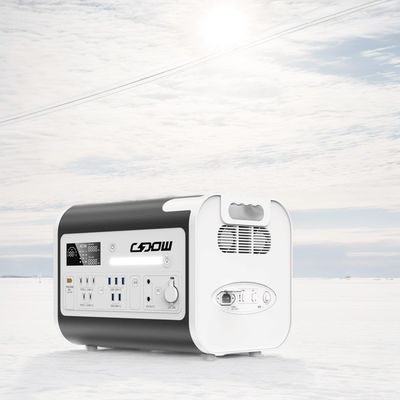 High Capacity 2200W Portable Power Station 2048Wh Solar Charging for Outdoor Camping