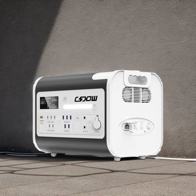 BMS Protection 11.2200W Solar Charging Off-Grid Power Station for Security Protection