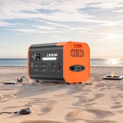 Emergency/Travel Lithium Battery Inverter Set with USB Charging and Automatic Switching