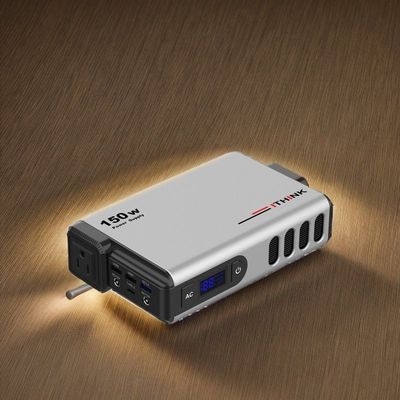 150W Portable Power Station Recyclable and Fast Charging Standby Solar Energy Storage