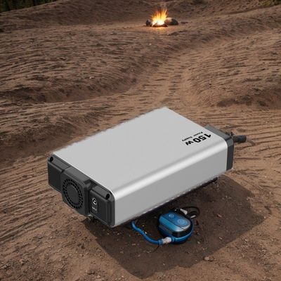 Recyclable 150W Solar Power Bank Station Ideal for Outdoor Camping and Home Emergency