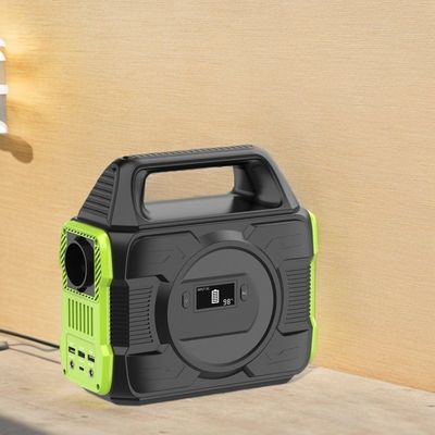 110/220V AC Charging Portable Power Station with LCD Display and Lithium Battery 300W