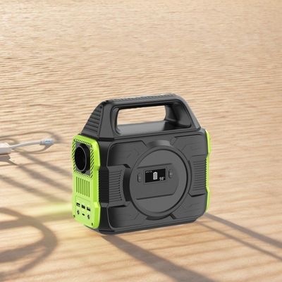 110/220V AC Charging Portable Power Station with LCD Display and Lithium Battery 300W