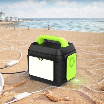 576wh Solar Input Portable Power Station 600W Outdoor Camping USB C-Type DC AC Output