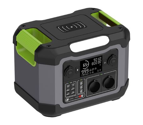 1200W AC Output 230V Portable Power Station with Wireless Rechargeable Solar Generator