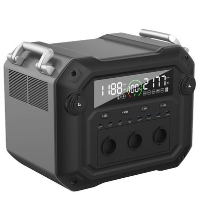 1200W Charging 2500W High Power Solar Generator for Household Portable Power Station