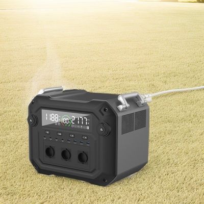 1200W Charging 2500W High Power Solar Generator for Household Portable Power Station