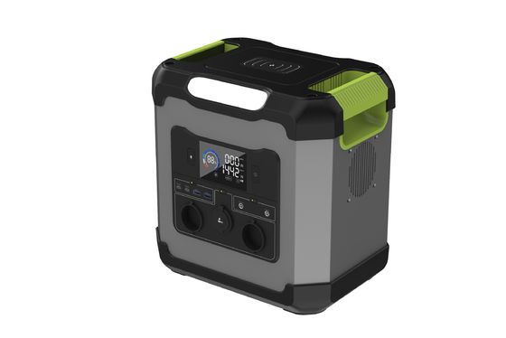 2000W Quick Charging MPPT LiFePO4 Battery Inverter All-in-One off Grid Solar System with British AC Output Socket