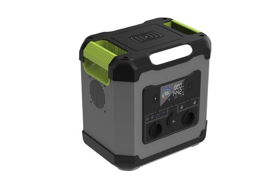 2000W Quick Charging MPPT LiFePO4 Battery Inverter All-in-One off Grid Solar System with British AC Output Socket