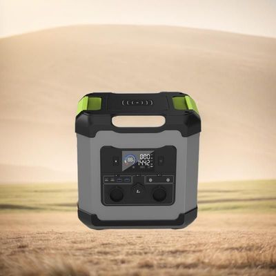 2000W AC Output Portable Power Station 1680wh Lithium Battery Solar Generator for Outdoor