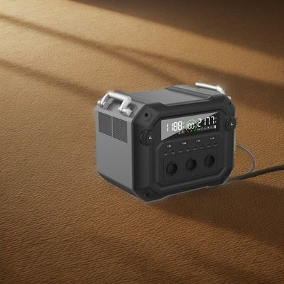 AC Output Power 2500W 2340wh Outdoor Portable Power Station Ion Solar Energy Storage