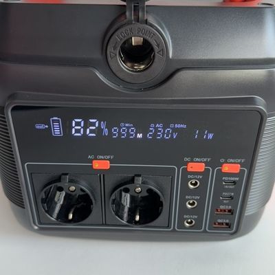 600W AC Output Portable Power Station East Asia Exporting Solar Energy Storage System