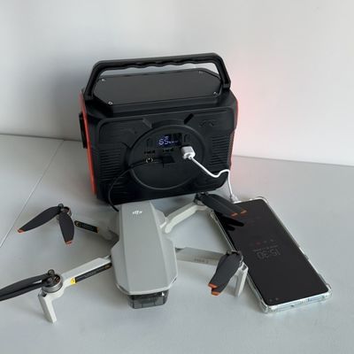 Outdoor Portable Mobile Power Supply 200W Portable Power Station with LED Light Sos