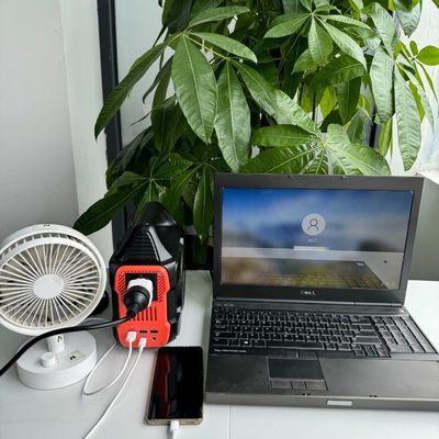 Outdoor Camping Portable Power Station with EU AC Socket and Liquid Crystal Display