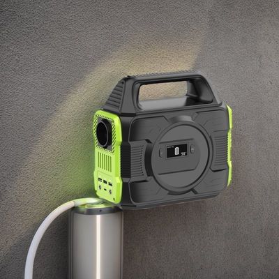 300W Energy Storage System Power Station with Lithium Battery and Liquid Crystal Display