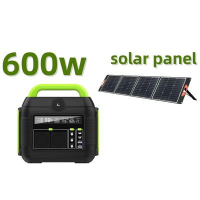 600W Large Capacity Portable Solar Generator for Worry-Free Travel in South America