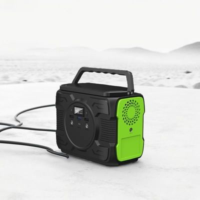 Portable Solar Balcony Energy Storage Power Station with 200W AC Output and USB Output