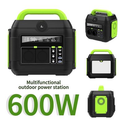 600W Portable Solar Generator Power Station for Home Energy Storage in North America