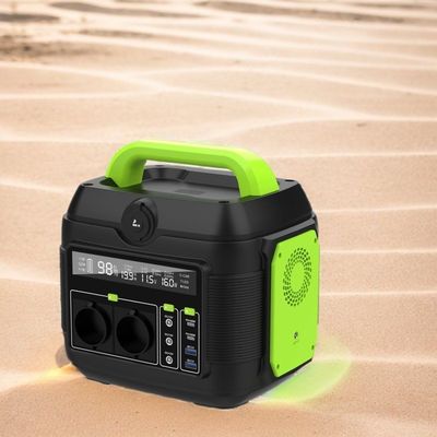 600W Portable Solar Power Station Powered by Lithium Ion Battery and MPPT Technology