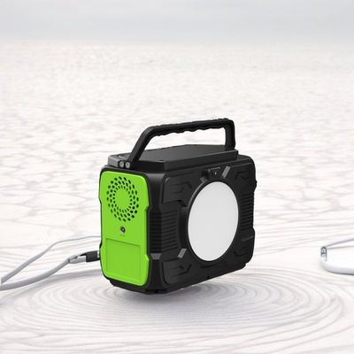 EU AC Socket 300W Recyclable Lithium Battery Pack Solar Generator for Outdoor