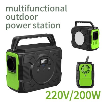 48000mAh Battery Capacity 200W Energy Storage Type Power Supply for 220V Mobile Power