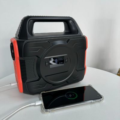 High Power 300W Balcony RV Energy Storage Generator with LED Lighting Mobile Power AC Output S3