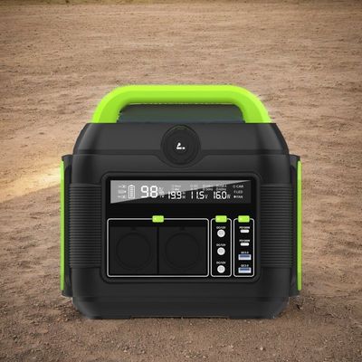 Portable Solar Cell Generator 600W Multi-Function Power Station for Outdoor Adventures