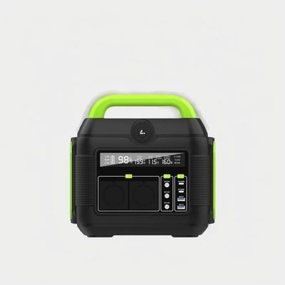 Reveal Liquid Crystal Display 600W Fast Charging Power Mini Emergency Generator with EU AC Socket